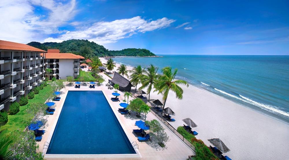 Hyatt Regency Kuantan Resort Exteriér fotografie The beach at the Shangri-La Tanjung Rhu Resort